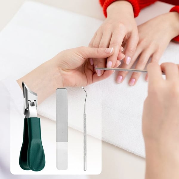 Premium 3-Piece Eagle Beak Nail Clipper Set