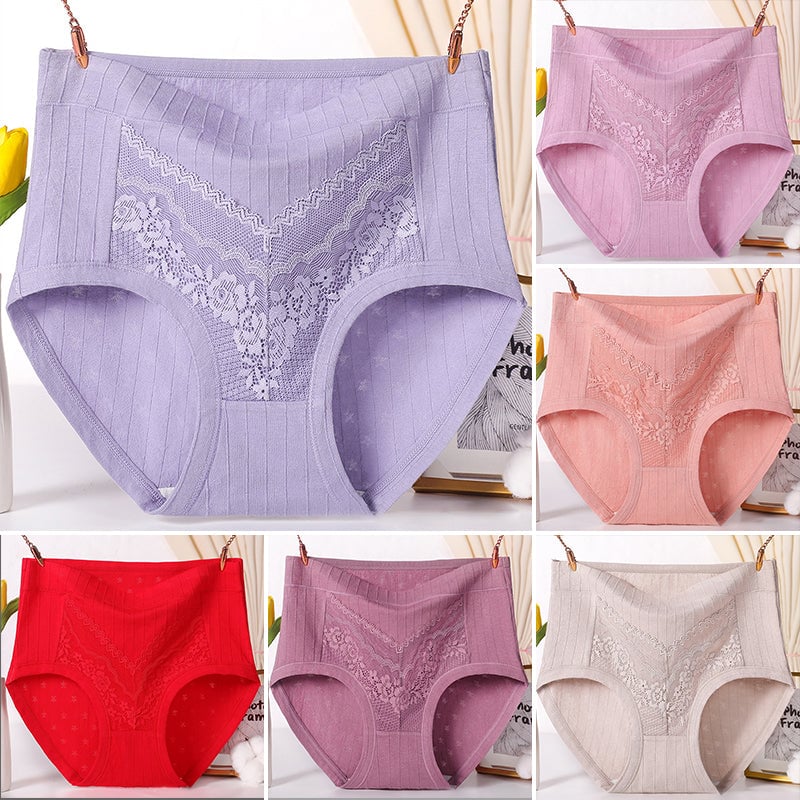 LeakProof Lace Cotton Panties