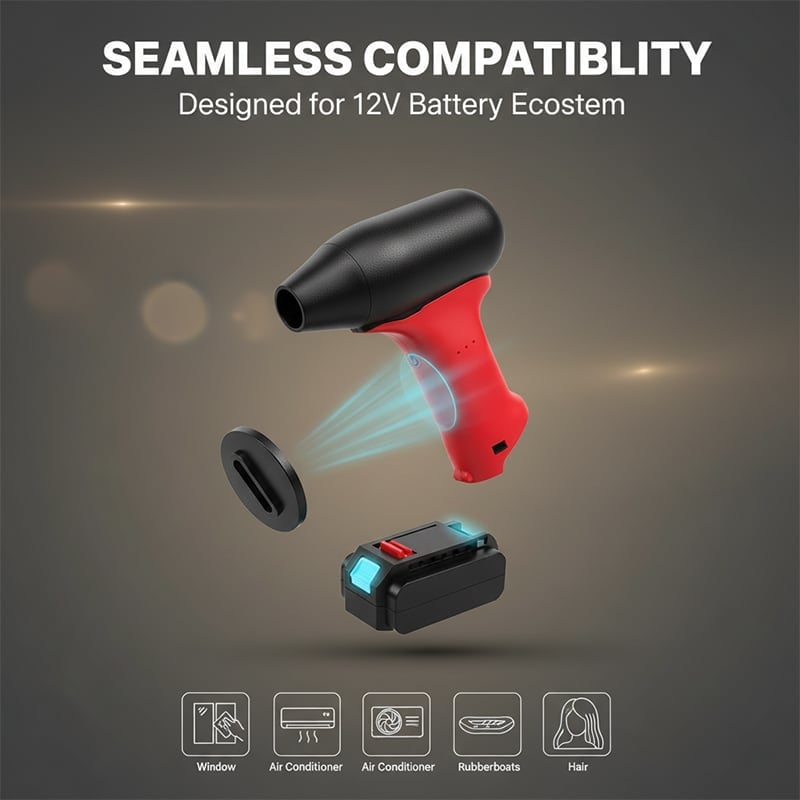 Ultra-Powerful Brushless Turbo Fan