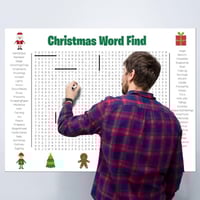 Word Fill-in Puzzle Poster