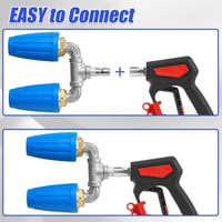 Dual/Triple Turbo Nozzle Pressure Washer