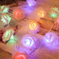 Guirlande lumineuse LED roses