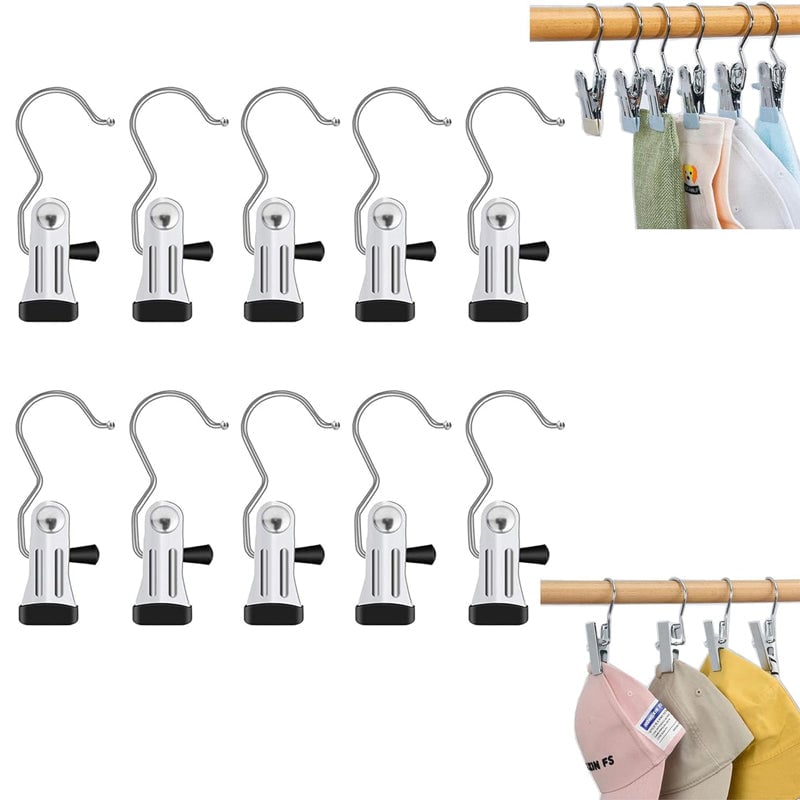 💥Stainless Steel Laundry Hanging Hooks Clips💥