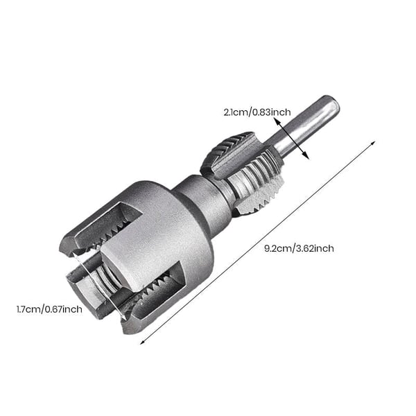 Integriertes Werkzeug für Innen- und Außengewinde