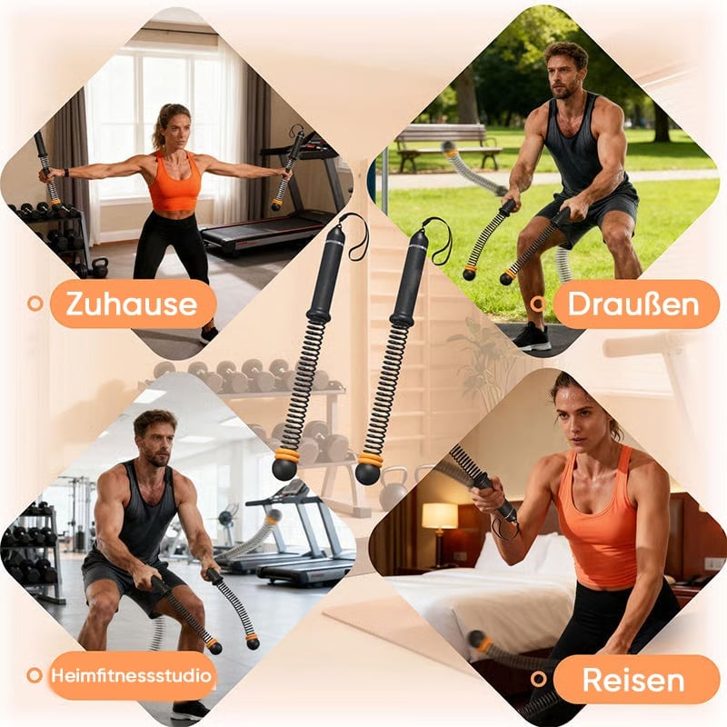 Verstellbare, seillose Battle Ropes