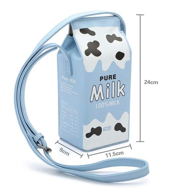 Süße Milchkarton Umhängetasche / Handytasche