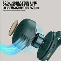 Kleiner Wirbelwind-Clip-Taille-Nackenfächer