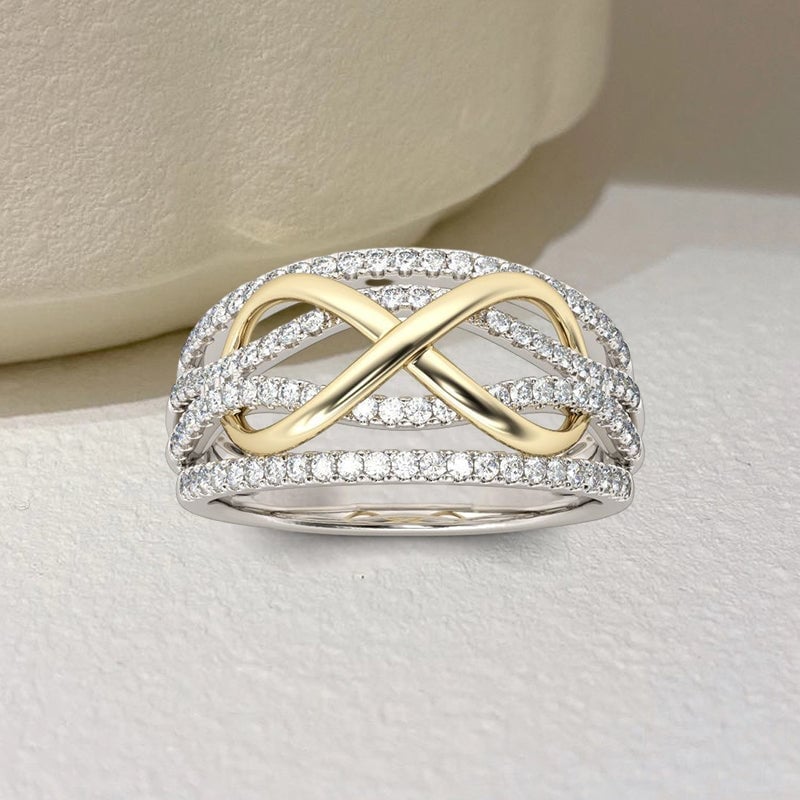 Anello Madre e Figlia Sempre Legati Insieme