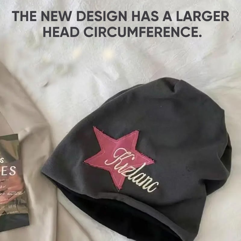 Star Pattern Knit Beanie