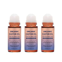 Organic Golden Castor Oil Roll-On with Rose Quartz