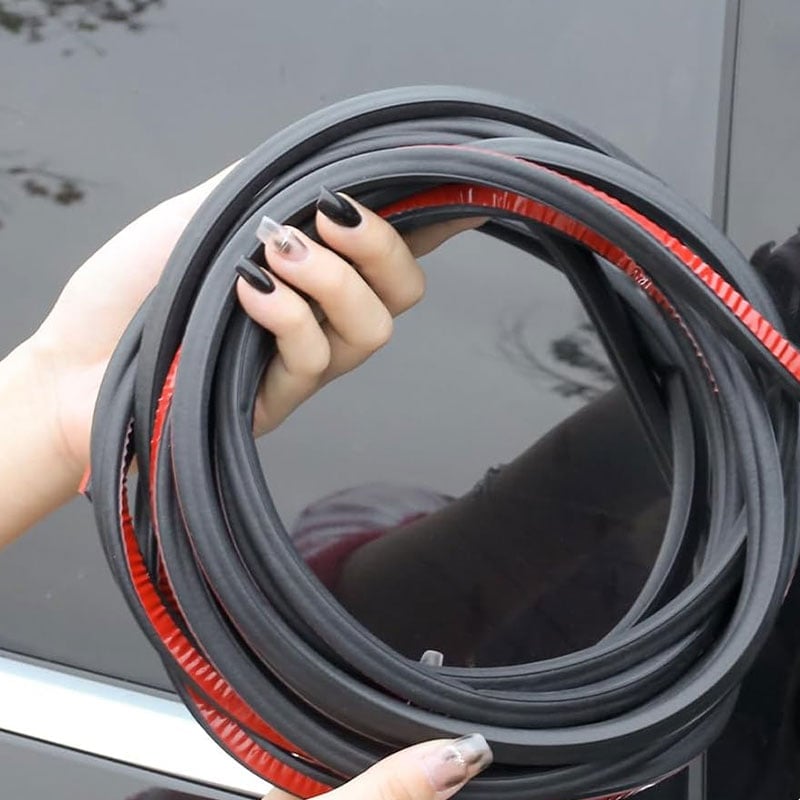 Automotive B-Type Double-Layer Soundproofing Seal Strip