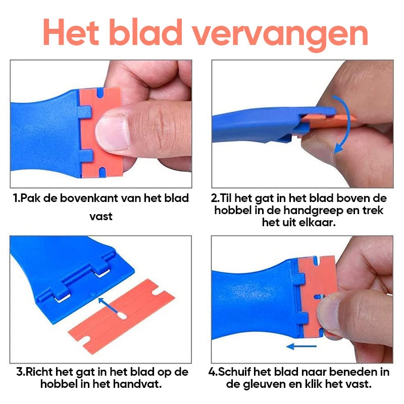 Multifunctionele lijmverwijderaar
