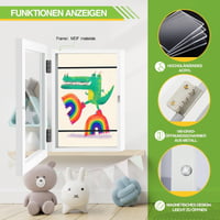 Kinderkunstprojekte A4 Kinderkunstrahmen