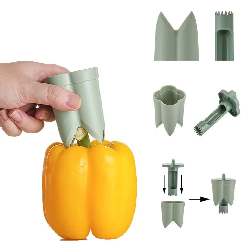 2-in-1 fruitpeperboor