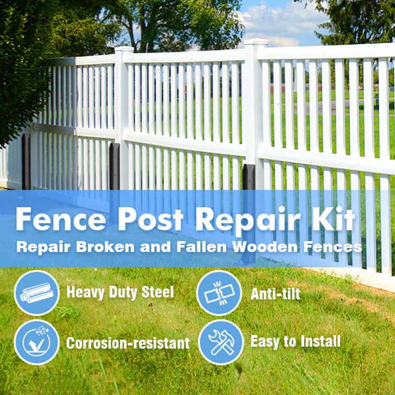 Sakerplus Fence Post Repair Kit (2 PCS)
