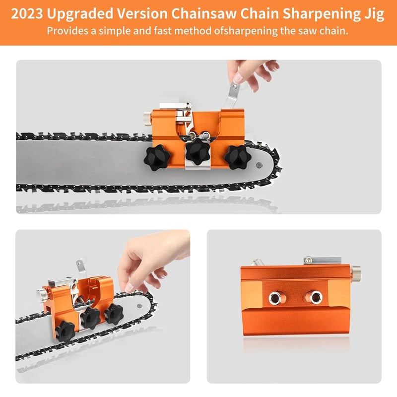 SAKER Multipurpose Portable Chain Saw Blade Sharpener