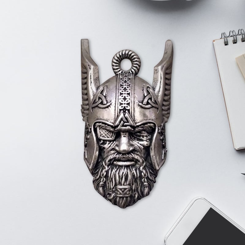 Viking God Guardian Ride Bell nøkkelring