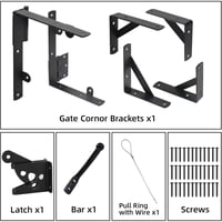 Sakerplus Heavy Duty Gate Brace Kit