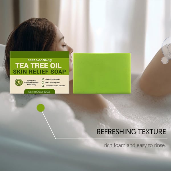 Tea Tree Oil Soothing Cleansing Soap