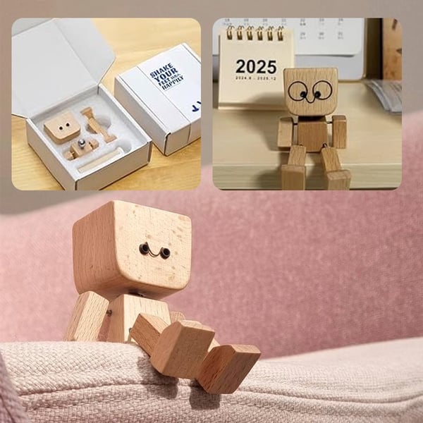 Saker Schüttelnde Holzmannfigur