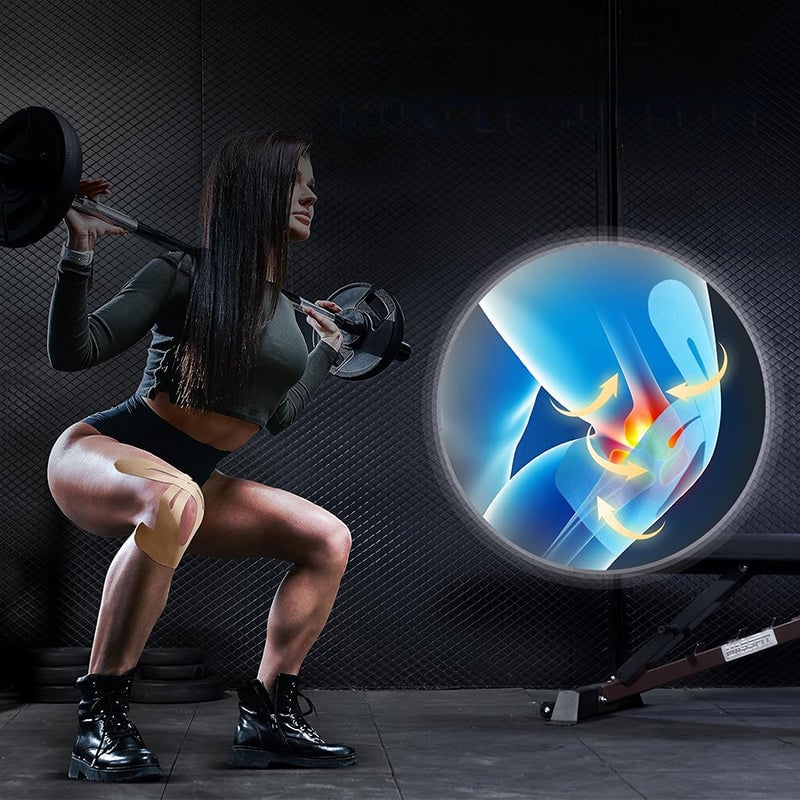 Vorgeschnittenes Kinesiologie-Tape für Knie