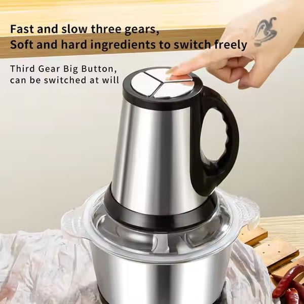 Multifunctional large capacity meat grinder