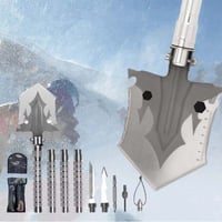 Multifunctional portable outdoor camping engineer shovel