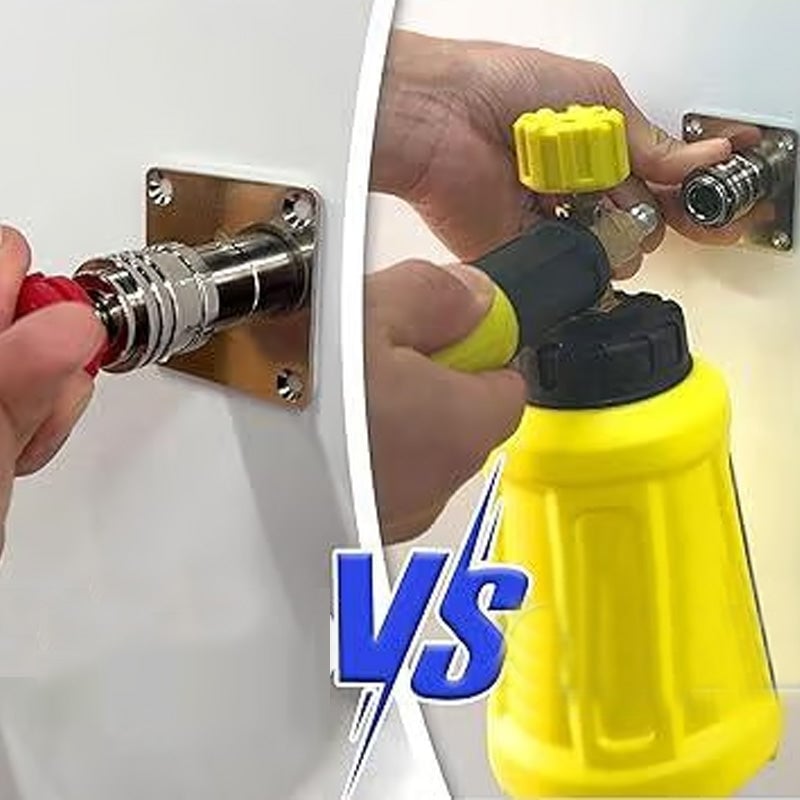 Wall-Mounted Pressure Washer Storage Rack