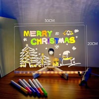 ✨LED-Farbnotiztafel aus Acryl🎨