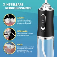 Draagbare elektrische monddouche