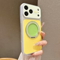 Dopamine Colorblock Magnetic Phone Grip with 360° Spin Stand
