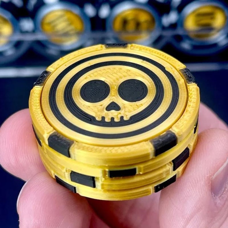 Chips Stack Magnetic Fidget Slider