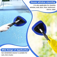 Telescopic Microfiber Glass Car Defroster Brush