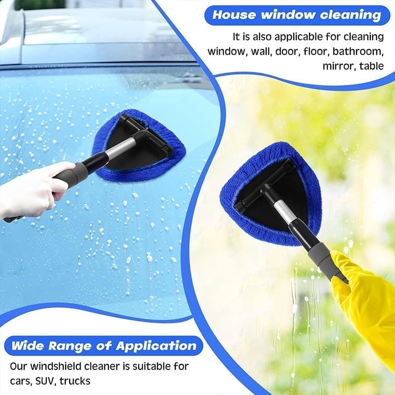Telescopic Microfiber Glass Car Defroster Brush