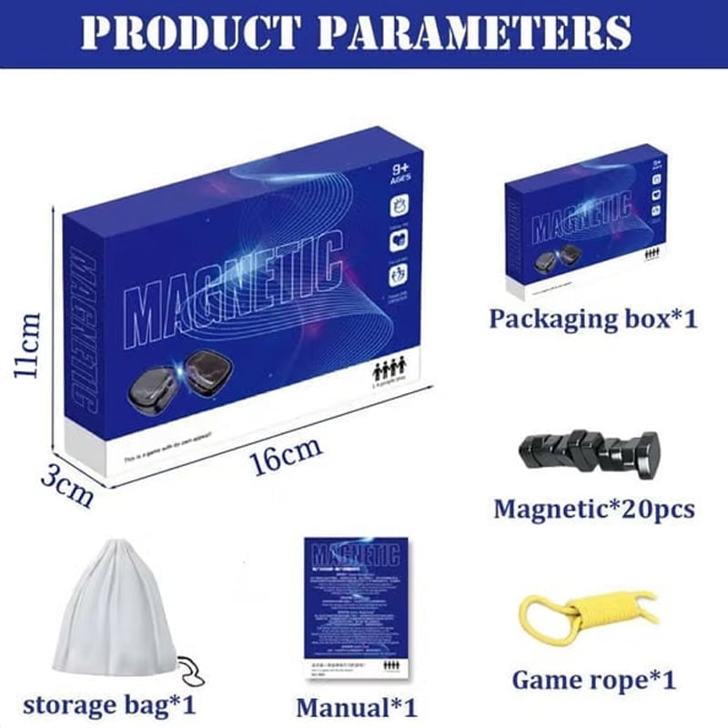 Sakerplus Christmas Magnetic Chess Game