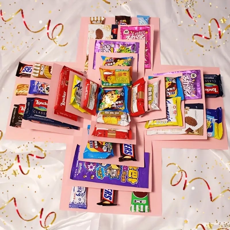 Überraschungsexplosion Geschenkverpackung Leere Box