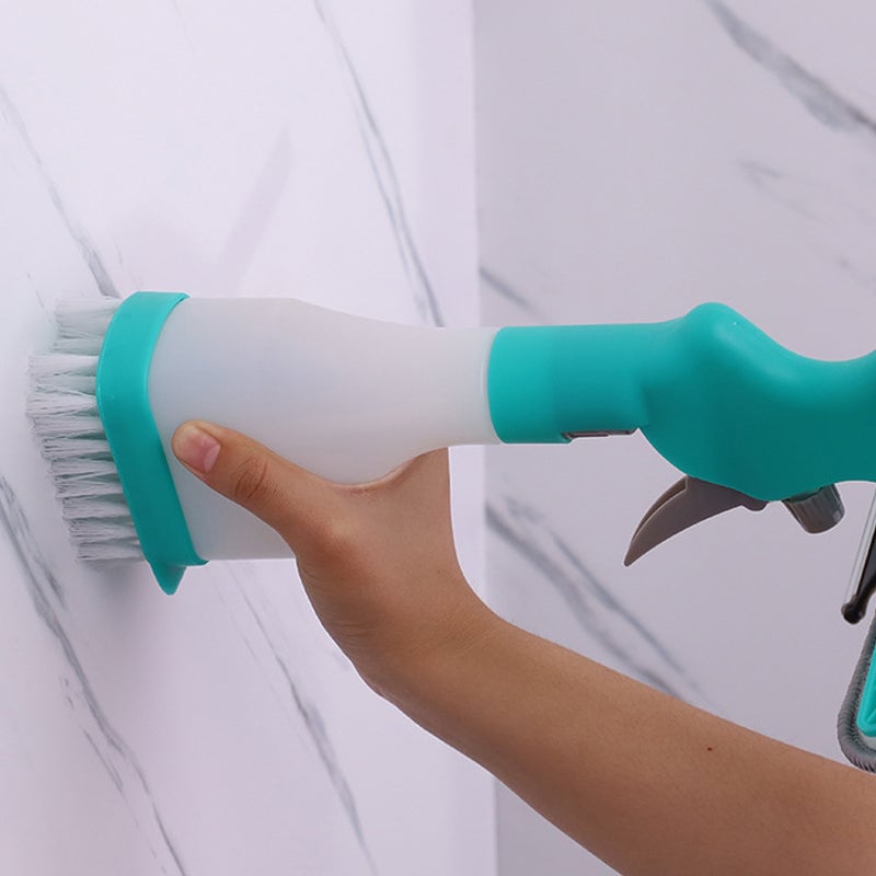 Scrape-and-Wipe Window Cleaner