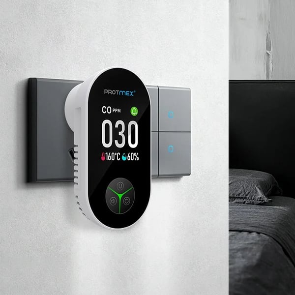 CO Temperature and Humidity Monitoring Alarm