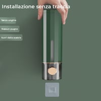 Dispenser di sapone manuale a parete