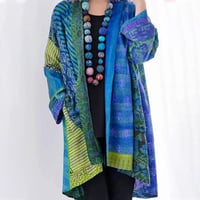 Katoenen trui kruljack met lange mouwen