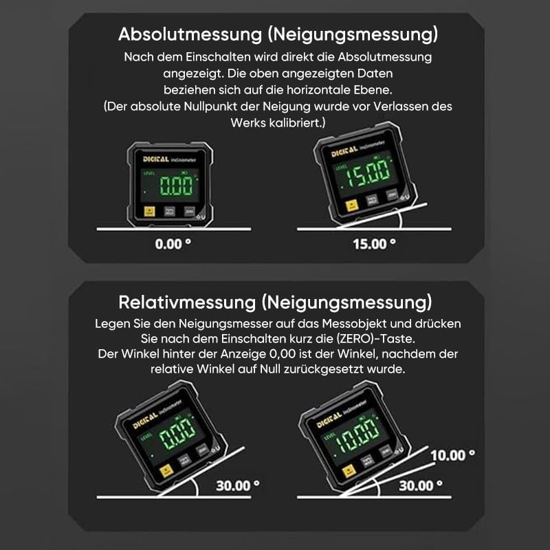 Digitaler Laser-Winkelmesser