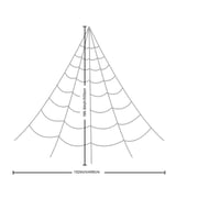 Raumdekoration Spinnennetz Design Hängelampe