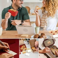 Mini-Umschläge mit leeren Karten