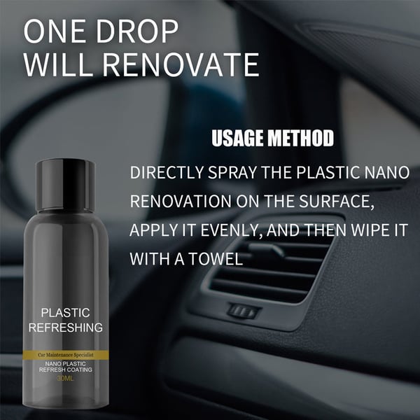 Auton muovipinnoitteiden kunnostusaine