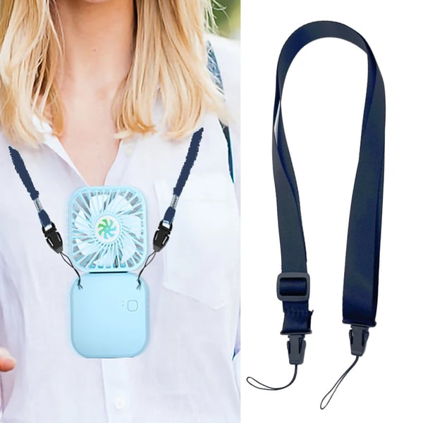 Anti-shake fan lanyard