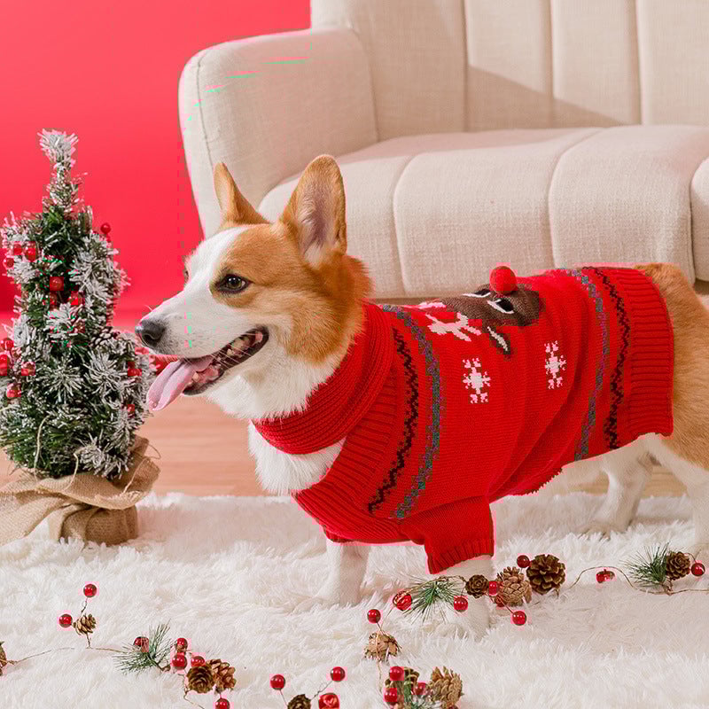 Vêtements Chauds de Noël pour Animaux de Compagnie