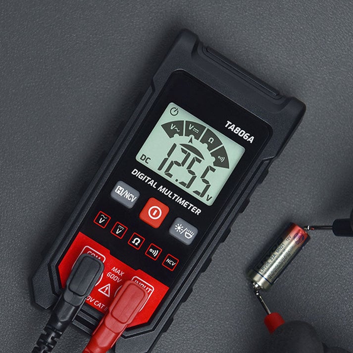 Compacte digitale multimeter met automatische herkenning