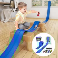 DIY Dual-Lane PVC Car Track