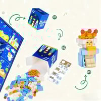2025 Nativity Advent Calendar – 24-Day Building Block Set Christmas Countdown Gift