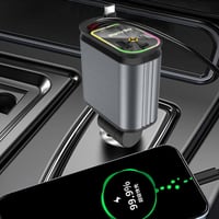 20【Sale】Starlight 4-in-1 Ausziehbares Auto-Telefonladegerät